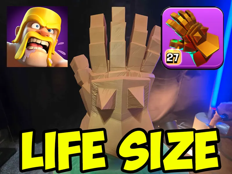Barbarian King LIFE SIZE Giant Gauntlet