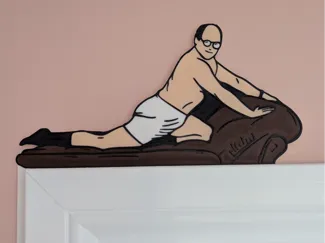 George Costanza Seinfeld Door Corner
