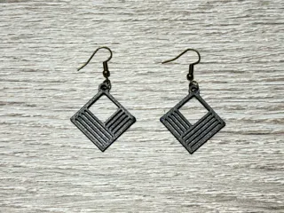 Square earring