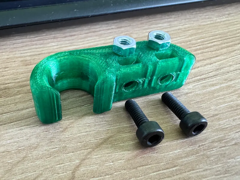 Drying rack wire repair clip (for 14mm tubes)