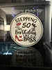 50th Birthday Coaster