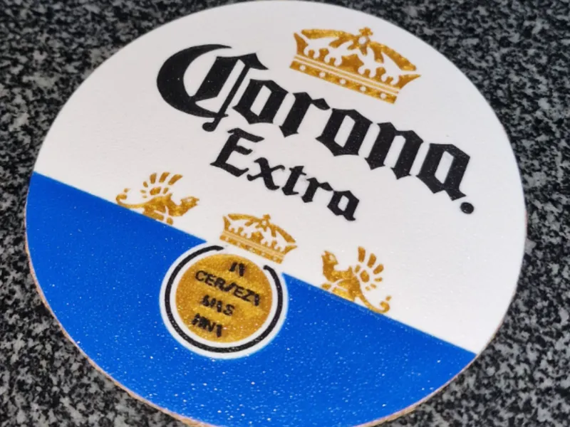 coaster for Corona beer cups and bottles (Cliff)