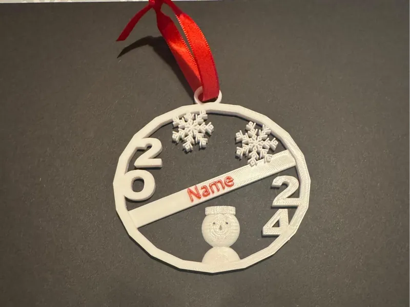 Hanging Christmas decoration