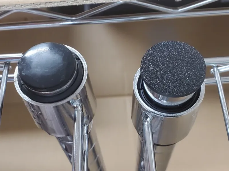 One Inch Metal Shelf Caps