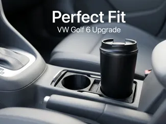 VW Golf Custom Cup Holder–Perfect Fit|Easy Print