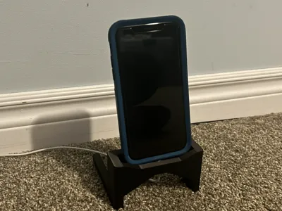 Phone Holder with Charging Hole