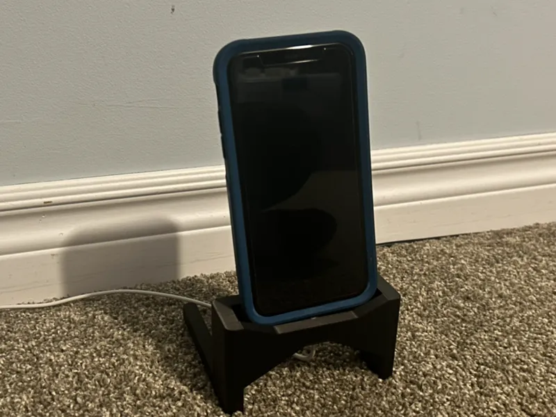 Phone Holder with Charging Hole