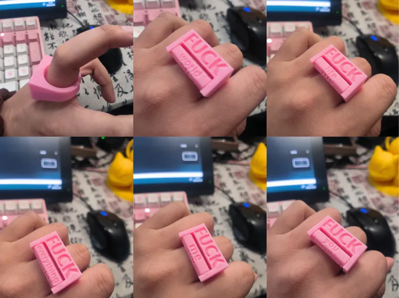 高素质戒指：我爱这世界