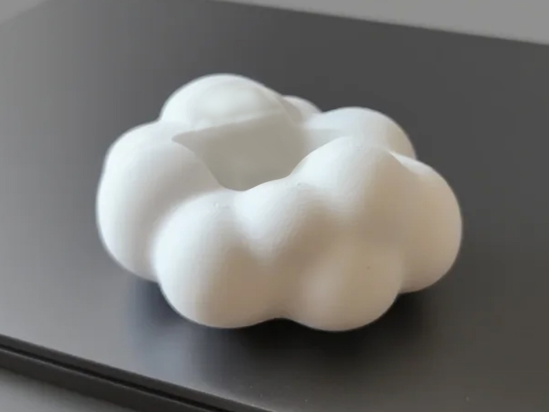 Miniatura 2 do modelo 3D 云朵造型 遥控器底座