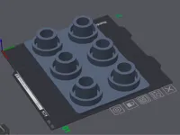 0.2mm layer, 2 walls, 10% infill