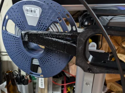 A1 Mini Handle with combined Spool Holder Remix