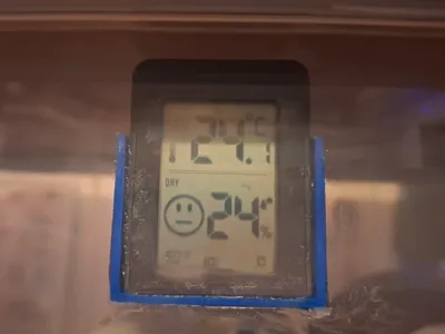 Simple mount for humidity meter