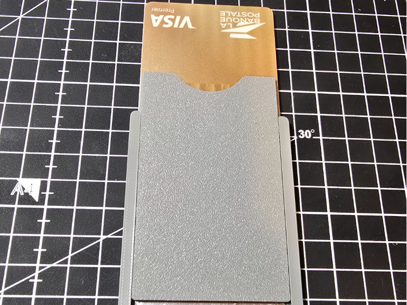 Étui de carte bancaire anti-RFID 