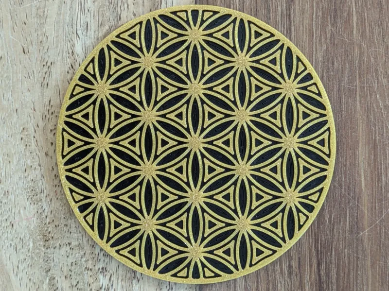 Coaster - Sacred Geometry for Your Coffee Ritual