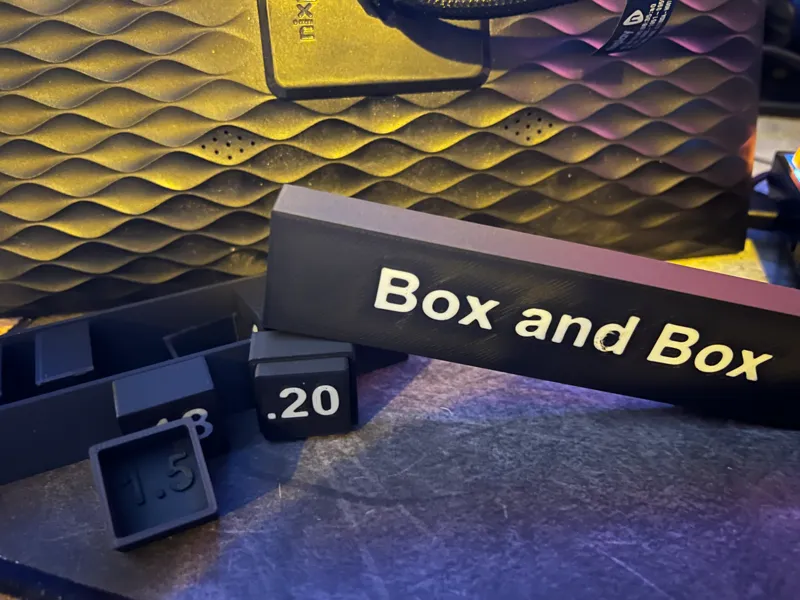 box and wall