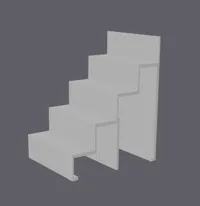 4 Tier Shelf without Stopper 0.2mm layer, 2 walls, 15% infill