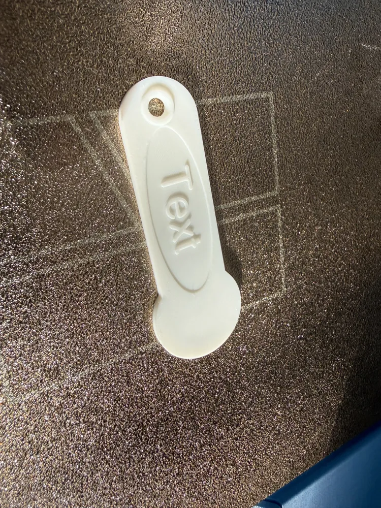 Jetons de caddie en plastique CombiCraft en relief 1,00 euro jaune - par 250 pièces