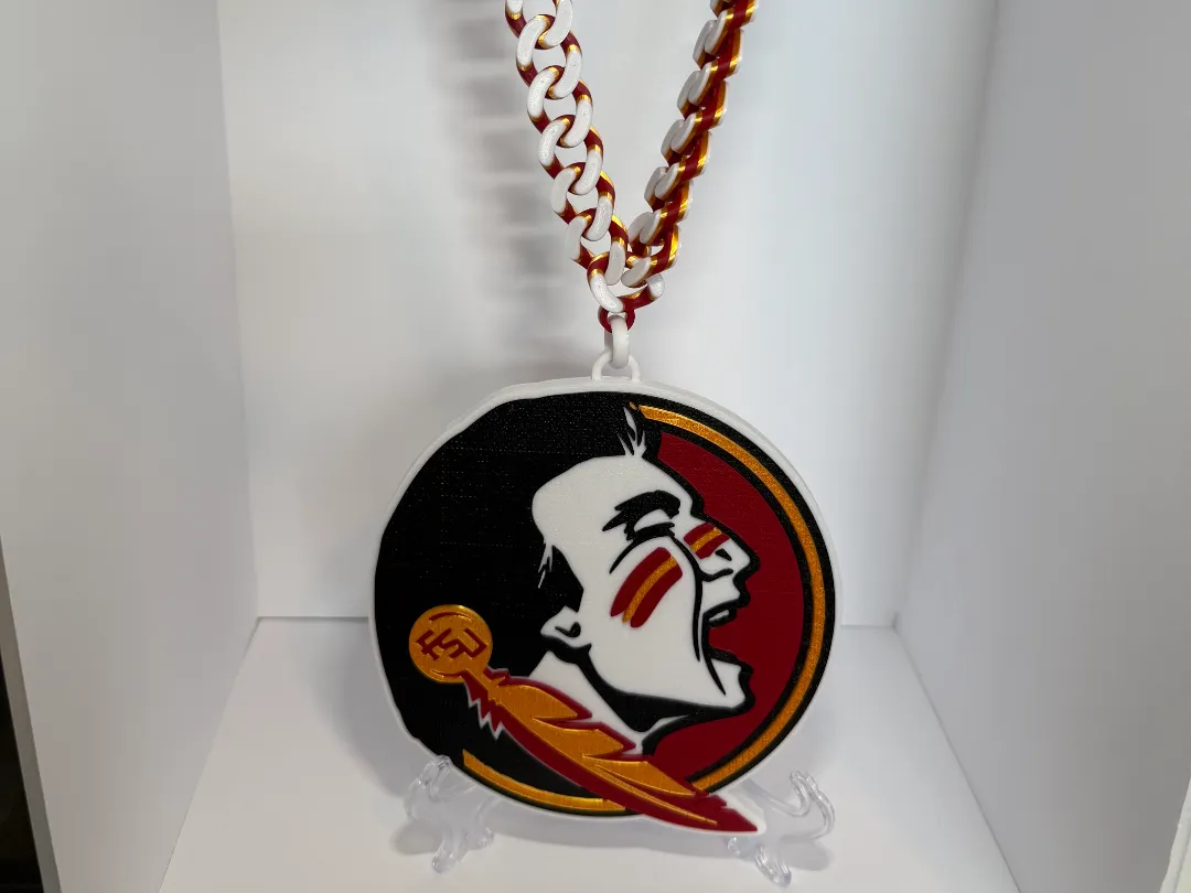 Florida State Seminoles Hype Chain Pendant - Free 3D Print Model ...