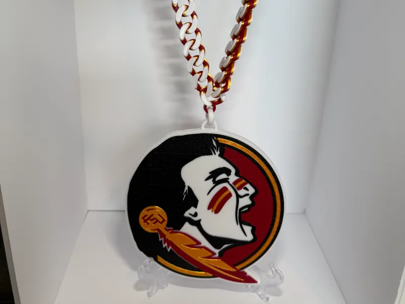Florida State Seminoles Hype Chain Pendant