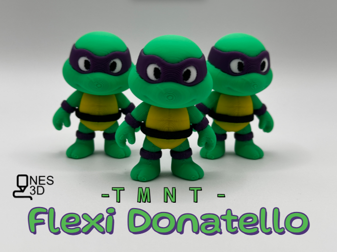 Flexi Donatello - TMNT