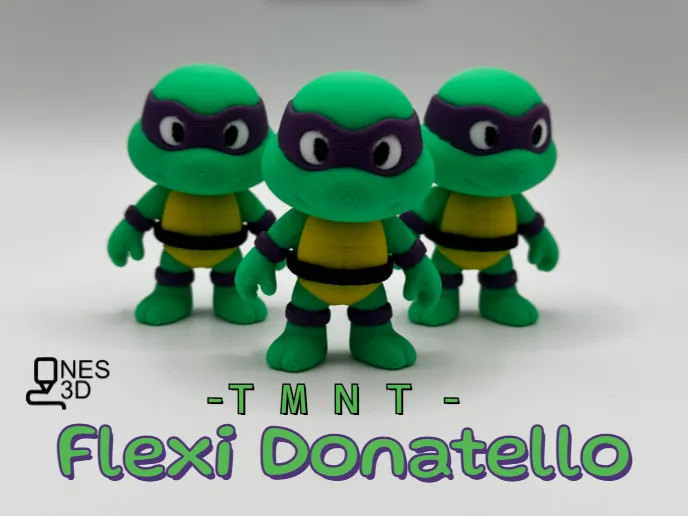 Flexi Donatello - TMNT