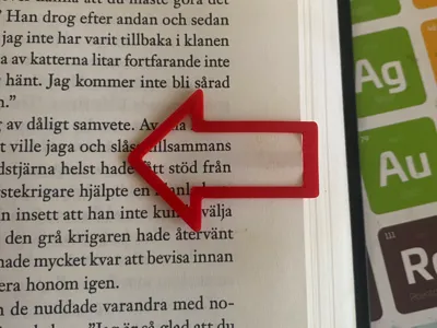 Book mark and line marker