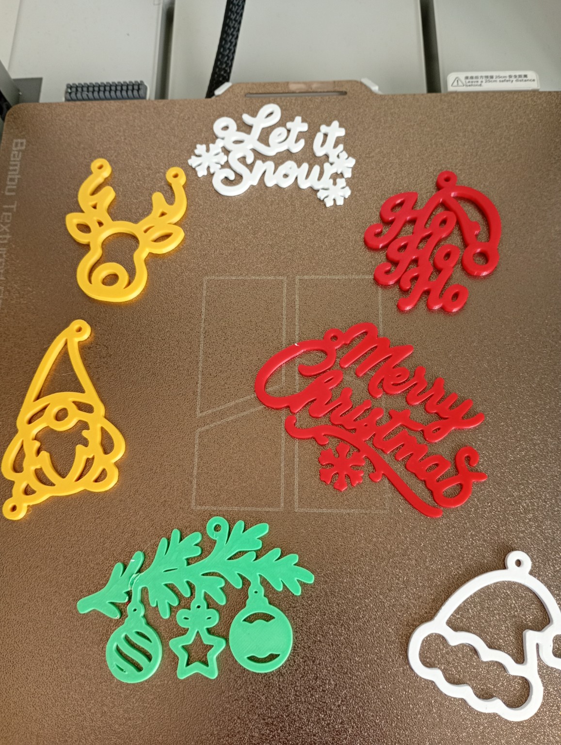 Mini Christmas Ornaments - 1