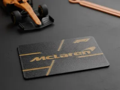 McLaren F1 Collector's Card