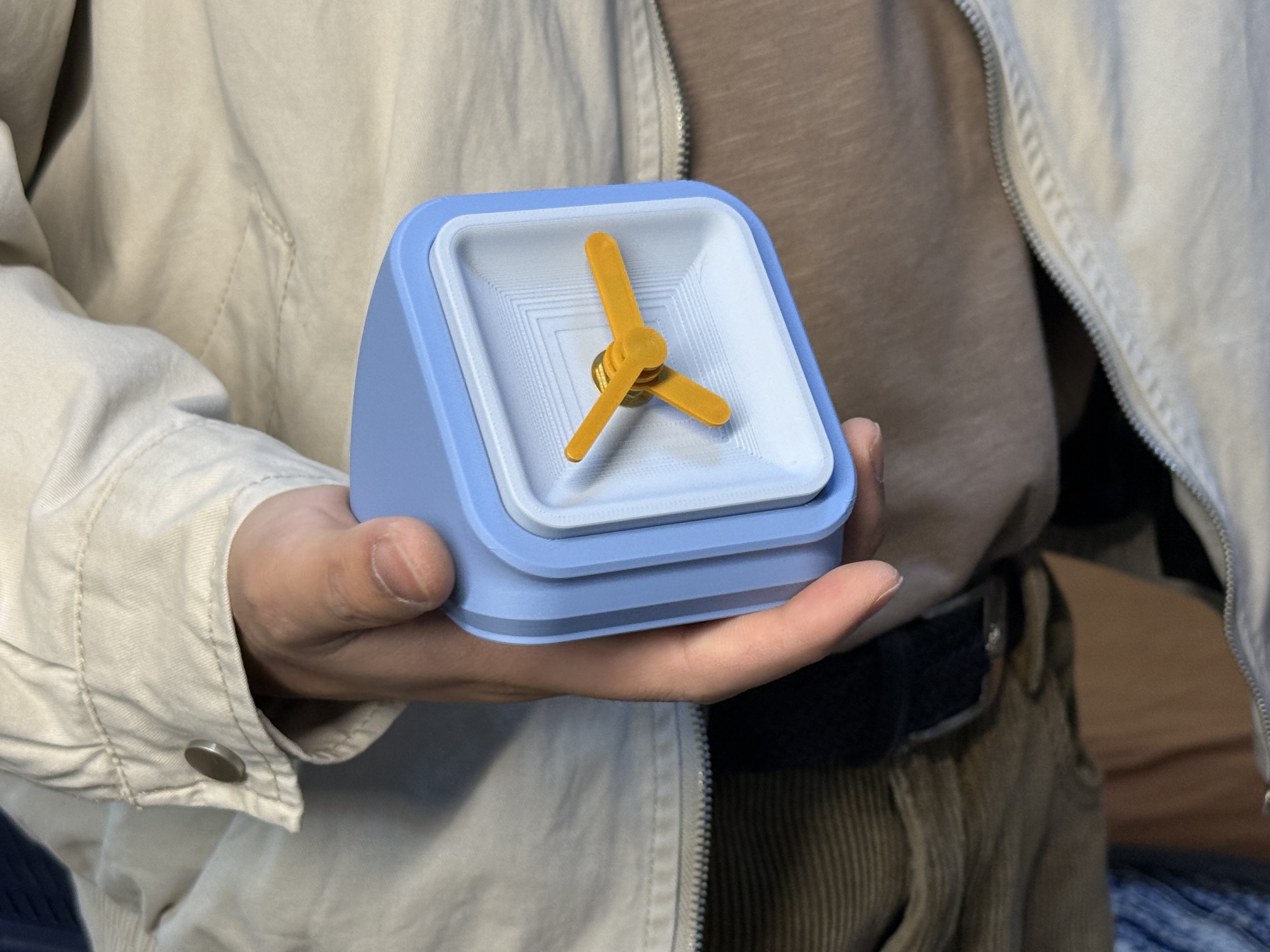 Miniatura 2 do modelo 3D AXIS Desk Clock---(时轴-桌面时钟)