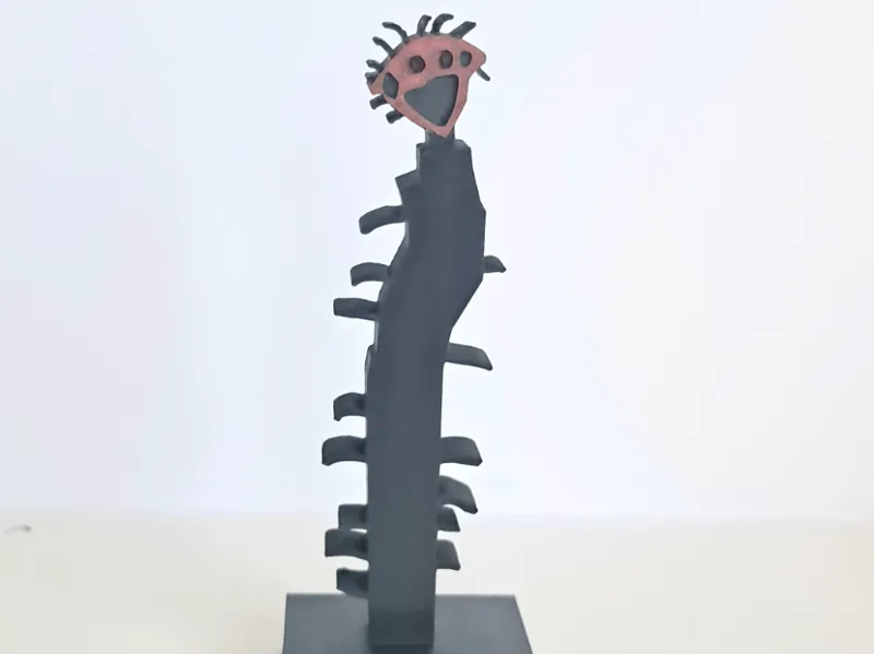 Minecraft Boiled one statue [horror]