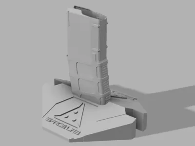 AR AEG Display Stand – PMAG-Style