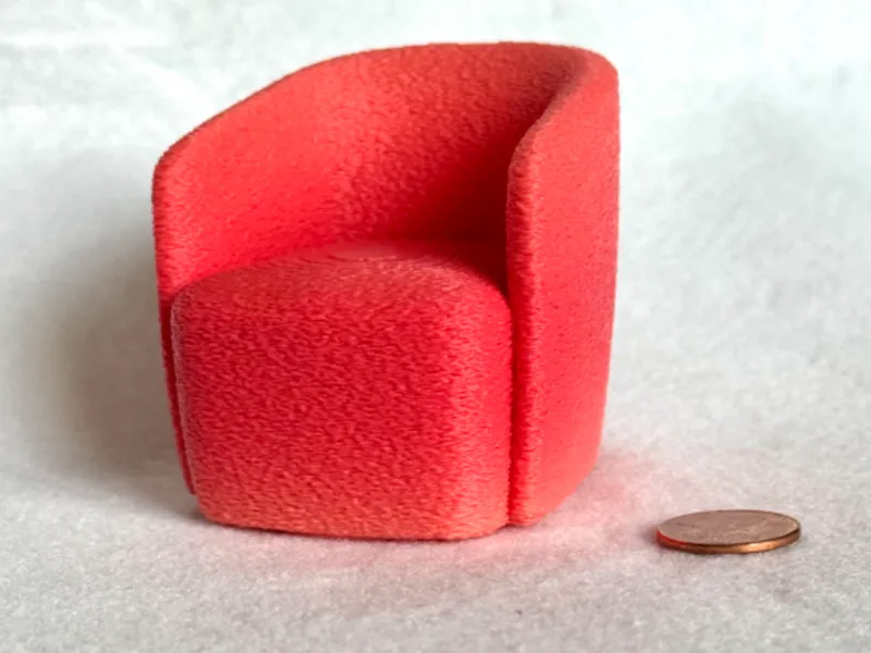 Mini "Preston" Armchair in 1:12 scale