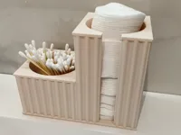 Organiseur de salle de bain pour cotons et bâtonnets — photo 2