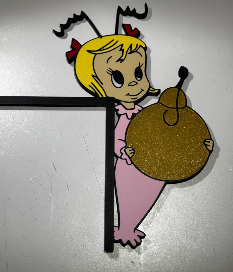 Cindy Lou Who - Door Decor