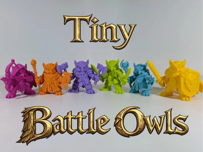 Tiny Battle Owls