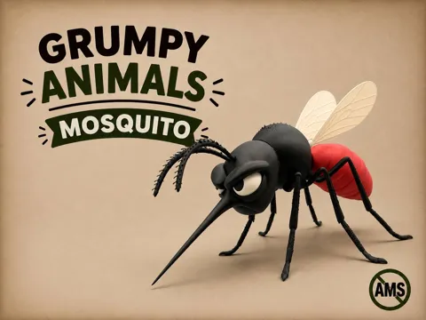 Modelo para impresión 3D: Grumpy Mosquito — referencia de MakerWorld