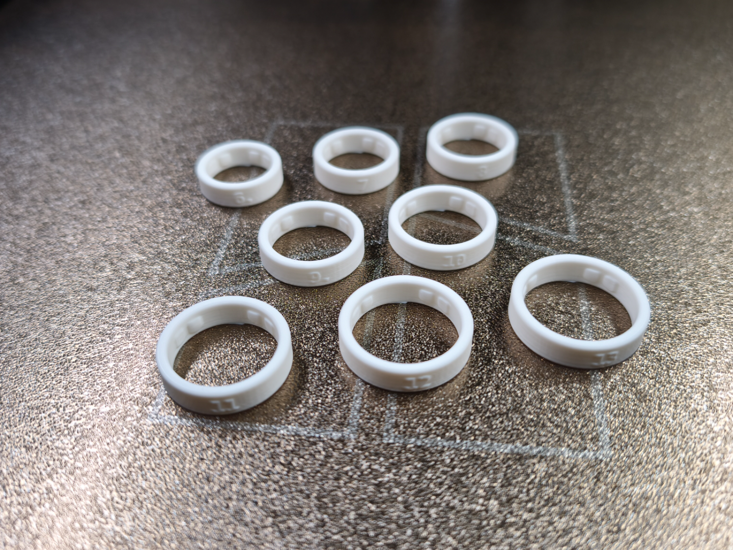 Dummy Oura Ring Gen5 sizes 6-13