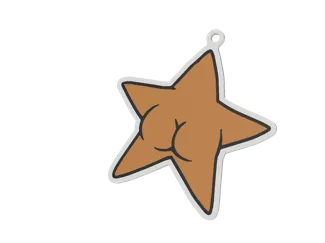 LLAVERO ESTRELLA CULONA