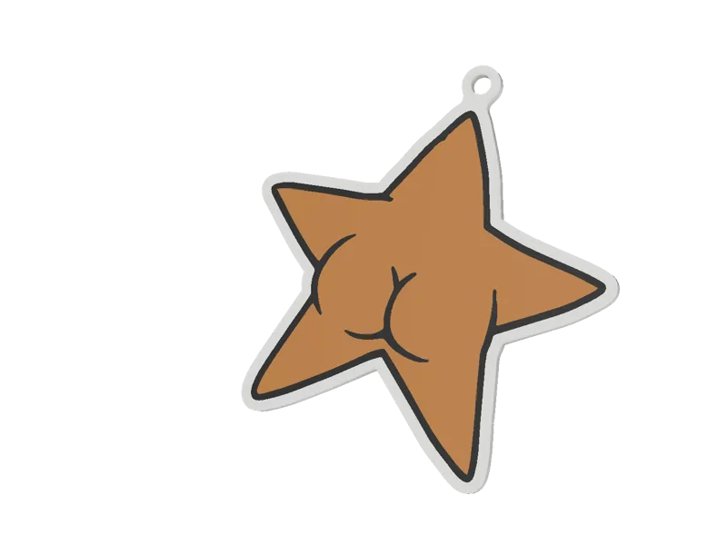 LLAVERO ESTRELLA CULONA