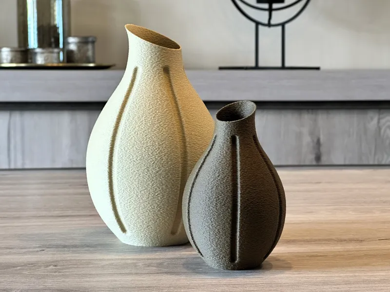 Vase fuzzy angle top nr.2