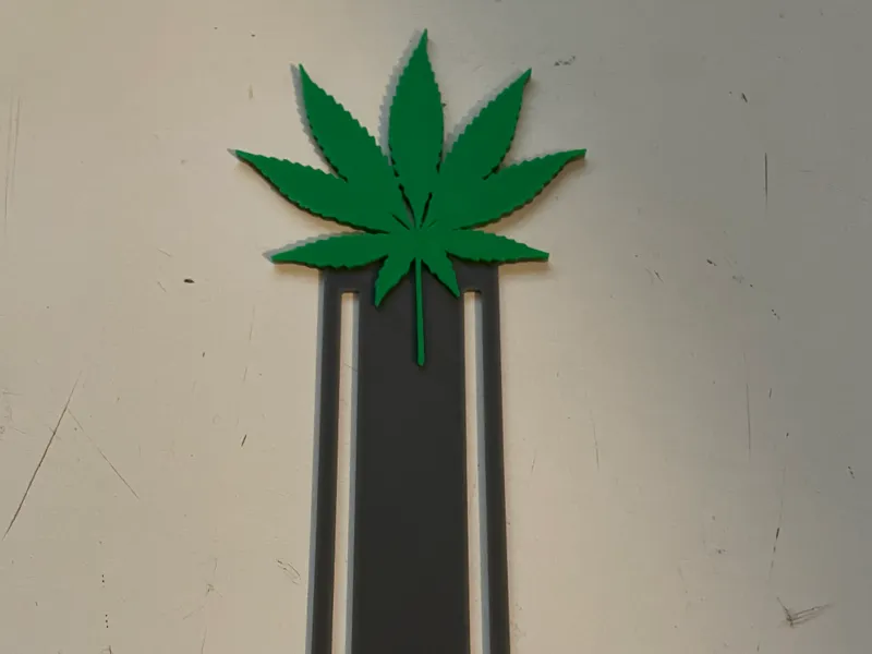 Marque page Cannabis
