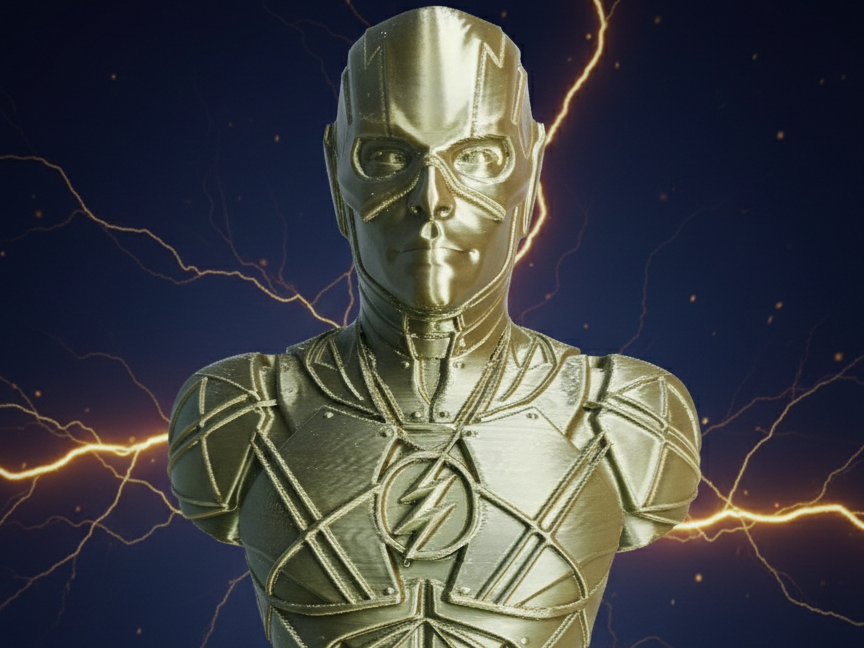 Buste The Flash – Speedster Écarlate 