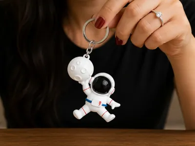 3D Astronaut Keychain - Collection