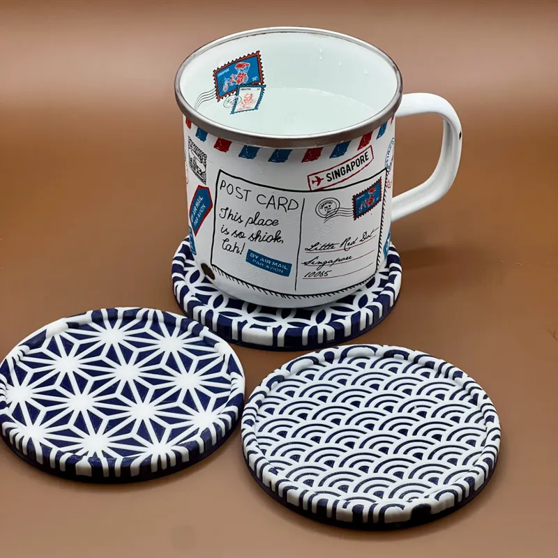 Duo-Colour Pattern Coasters (No AMS Required)