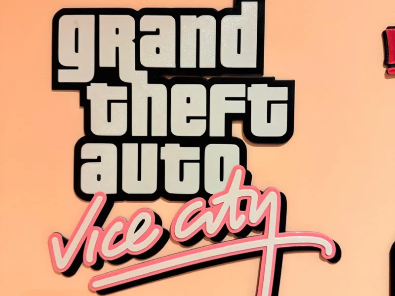 GTA VICE CITY DECORACION PARED