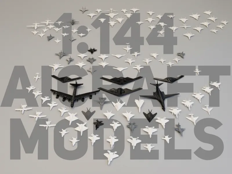 1:144 Aircraft Models