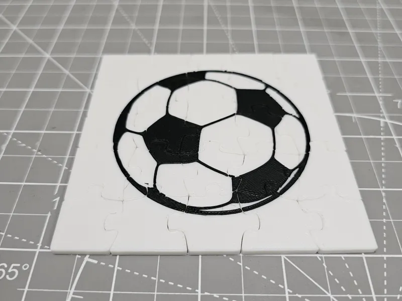 Soccer ball puzzle