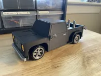 (Black & Silver AMS Truck) 0.2mm layer, 3 walls, 10% infill