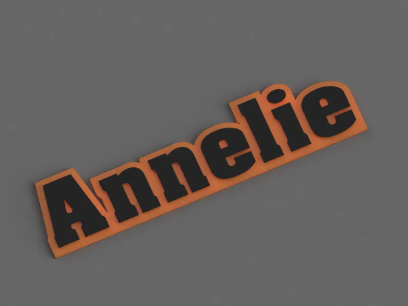 Annelie Name Tag