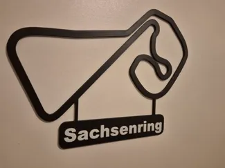 Sachsenring, Layout Rennstrecke